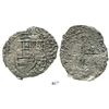 Image 1 : Potosi, Bolivia, cob 8 reales, 1619(T), Grade 3.