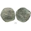 Image 1 : Potosi, Bolivia, cob 8 reales, 1620T, Grade 2.