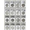 Image 1 : Lot of 8 Potosi, Bolivia, cob 8 reales, Philip II and III, assayers not visible, all Grade 2.