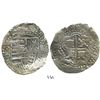 Image 1 : Potosi, Bolivia, cob 8 reales, (1)649O, no countermark (rare).