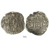 Image 1 : Potosi, Bolivia, cob 8 reales, 1654E.