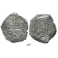 Potosi, Bolivia, cob 8 reales, 1679C.