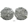 Image 1 : Potosi, Bolivia, cob 8 reales, 1679V.