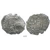 Image 1 : Potosi, Bolivia, cob 8 reales, 1679V.