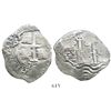 Image 1 : Potosi, Bolivia, cob 8 reales, 1679V.