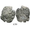 Image 1 : Potosi, Bolivia, cob 2 reales, 1664E.