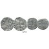 Image 1 : Lot of 2 Potosi, Bolivia, cob 1R, Philip III and IV (shield-type), assayers not visible.