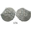Image 1 : Potosi, Bolivia, cob 1 real, 1668E.