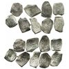 Image 1 : Lot of 9 Mexico City, Mexico, cob 8 reales, Charles II, assayers not visible.