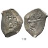 Image 1 : Mexico City, Mexico, cob 4 reales, Philip V, assayer not visible, housed in large diploma-style cert