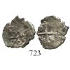 Image 1 : Potosi, Bolivia, cob 1/2 real, 1705, rare.