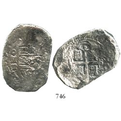 Mexico City, Mexico, cob 8 reales, 1729R.