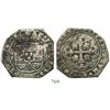 Image 1 : Mexico City, Mexico, klippe 8 reales, 1733MF.