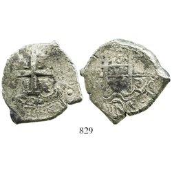 Potosi, Bolivia, cob 8 reales, 1726Y, Louis I.