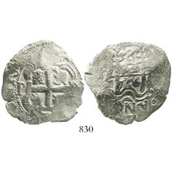 Potosi, Bolivia, cob 8 reales, 1726Y, (Louis I).