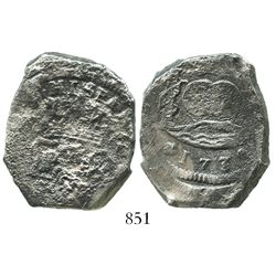 Guatemala, cob 8 reales, 1739(J).