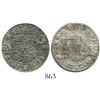 Image 1 : Mexico City, Mexico, pillar 2 reales, Charles III, 1768M, encapsulated ANACS El Cazador / Select.