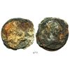 Image 1 : Clump of two Mexico City, Mexico, bust 8 reales, Charles III, 1783FF, encrusted as found.