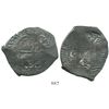 Image 1 : Potosi, Bolivia, cob 8 reales, 1669E.