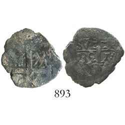 Lima, Peru, cob 1 real, 1735N.