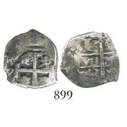 Potosi, Bolivia, cob 1 real, 1743C.