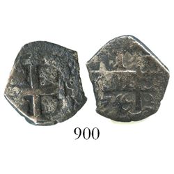 Potosi, Bolivia, cob 1 real, 1749q.