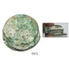 Image 1 : Clump of 3 Spanish colonial bust 8 reales (probably all Lima, Peru, 1800IJ), with encrustation.