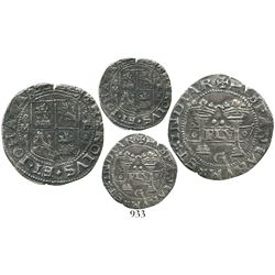 Mexico City, Mexico, 2 reales, Charles-Joanna, "Early Series," assayer G at bottom between pillars, 