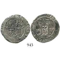 Mexico City, Mexico, 2 reales, Charles-Joanna, "Late Series," assayer O to right, mintmark oM to lef