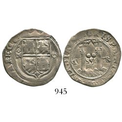 Mexico City, Mexico, 2 reales, Charles-Joanna, "Late Series," assayer O to right, mintmark oM to lef
