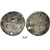 Image 1 : Mexico City, Mexico, 1 real, Charles-Joanna, "Late Series," assayer S to right, mintmark M to left, 
