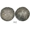 Image 1 : Mexico City, Mexico, 1 real, Charles-Joanna, "Late Series," assayer L to right, mintmark oM to left.