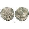 Image 1 : Mexico City, Mexico, cob 8 reales, Philip III, assayer F (pre-1607).
