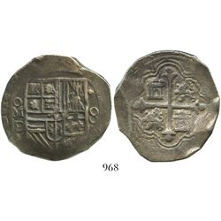 Mexico City, Mexico, cob 8 reales, 16(1)8/7D/F, rare.