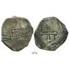 Image 1 : Mexico City, Mexico, cob 8 reales, 1663(?)P.
