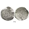 Image 1 : Mexico City, Mexico, cob 4 reales, 1610/09F, very rare.