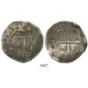 Image 1 : Mexico City, Mexico, cob 4 reales, (1)650/49(P), rare, with punchmark and countermarks on reverse as