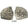 Image 1 : Mexico City, Mexico, cob 1 real, 1667G, very rare.