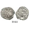 Image 1 : Mexico City, Mexico, cob 1/2 real, 1610/09, assayer not visible (F or F/A), very rare.