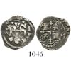 Image 1 : Mexico City, Mexico, cob 1/2 real, Philip III, assayer D/F below I to right, mintmark oM to left, fl