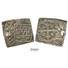 Image 1 : Mexico City, Mexico, klippe 4 reales, 1733MF.