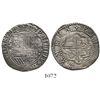 Image 1 : Lima, Peru, cob 2 reales, Philip II, assayer Diego de la Torre, P-ii to left and oD-* to right.