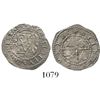 Image 1 : Lima, Peru, cob 1/2 real, Philip II, assayer Diego de la Torre, oD to left, * to right, P below mono