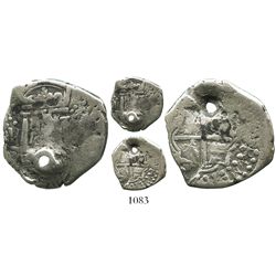 Lima, Peru, cob 1 real, 16(59)V, rare.