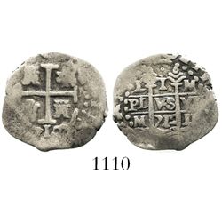 Lima, Peru, cob 1 real, 1712M.