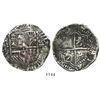 Image 1 : Potosi, Bolivia, cob 8 reales, Philip III, assayer B (5th period), rare with king's ordinal visible.
