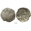 Image 1 : Potosi, Bolivia, cob 8 reales, Philip III, assayer R (curved leg).