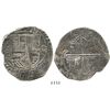 Image 1 : Potosi, Bolivia, cob 8 reales, Philip III, assayer R (curved leg).