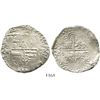 Image 1 : Potosi, Bolivia, cob 8 reales, (16)44TR, rare.