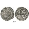 Image 1 : Potosi, Bolivia, cob 4 reales, Philip II, assayer B (1st period, "Lima style").